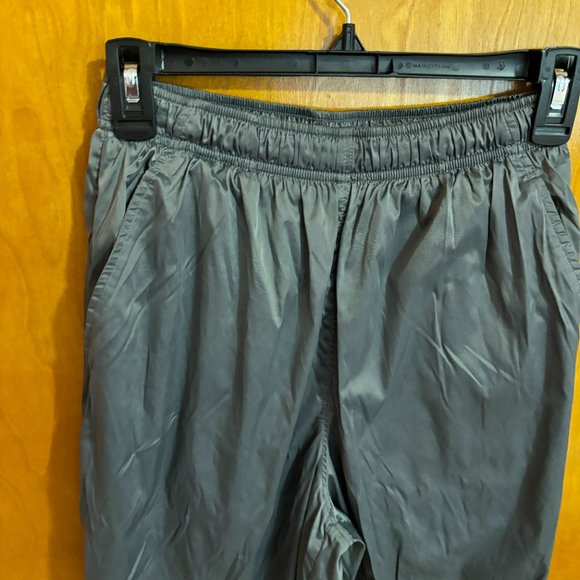 Nike Lined Jogging Pants Gray with Zipper‎ Legs - Picture 3 of 13